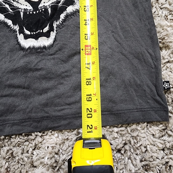 NWT Pixie Lane Gray Tiger Graphic Kids T-Shirt - Picture 4 of 5